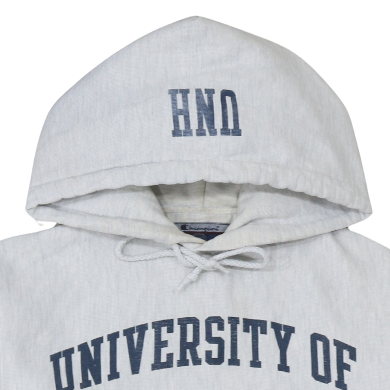 Womens UK Size S Champion Grey Pullover Hoodie