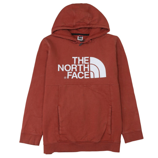 Womens UK Size XL The North Face Brown Pullover Hoodie