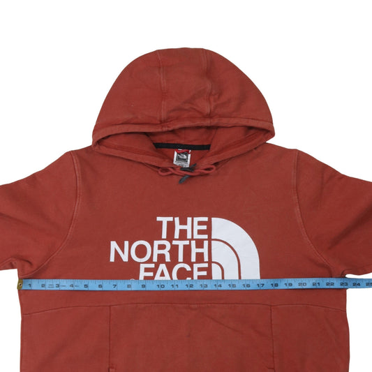 Womens UK Size XL The North Face Brown Pullover Hoodie