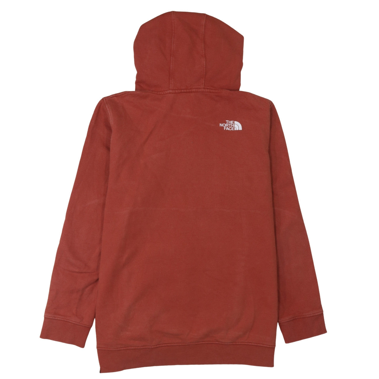 Womens UK Size XL The North Face Brown Pullover Hoodie