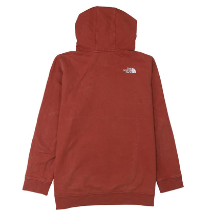 Womens UK Size XL The North Face Brown Pullover Hoodie
