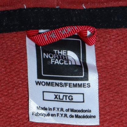 Womens UK Size XL The North Face Brown Pullover Hoodie