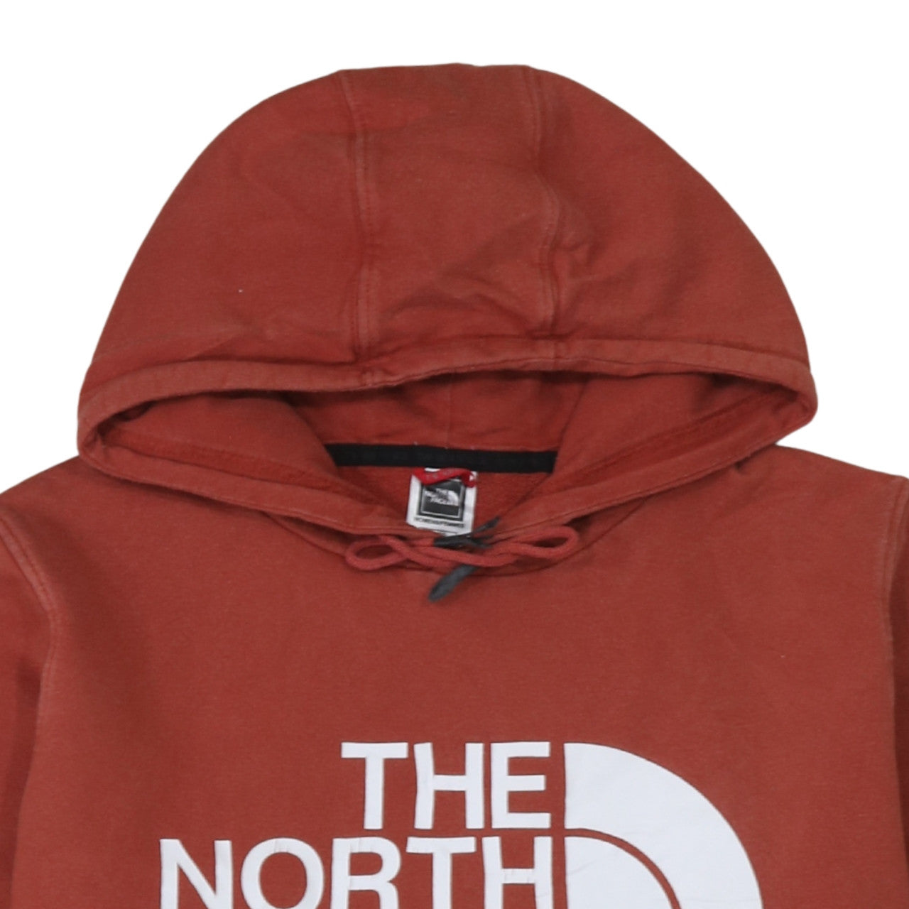 Womens UK Size XL The North Face Brown Pullover Hoodie