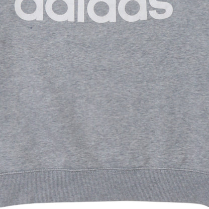 Mens UK Size M adidas Grey Pullover Sweatshirt