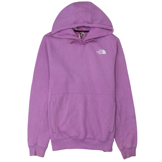 Mens UK Size M The North Face Purple Pullover Hoodie