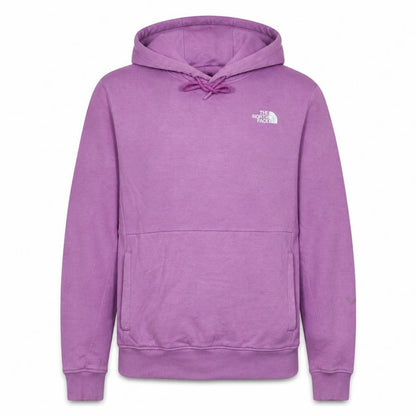 Mens UK Size M The North Face Purple Pullover Hoodie