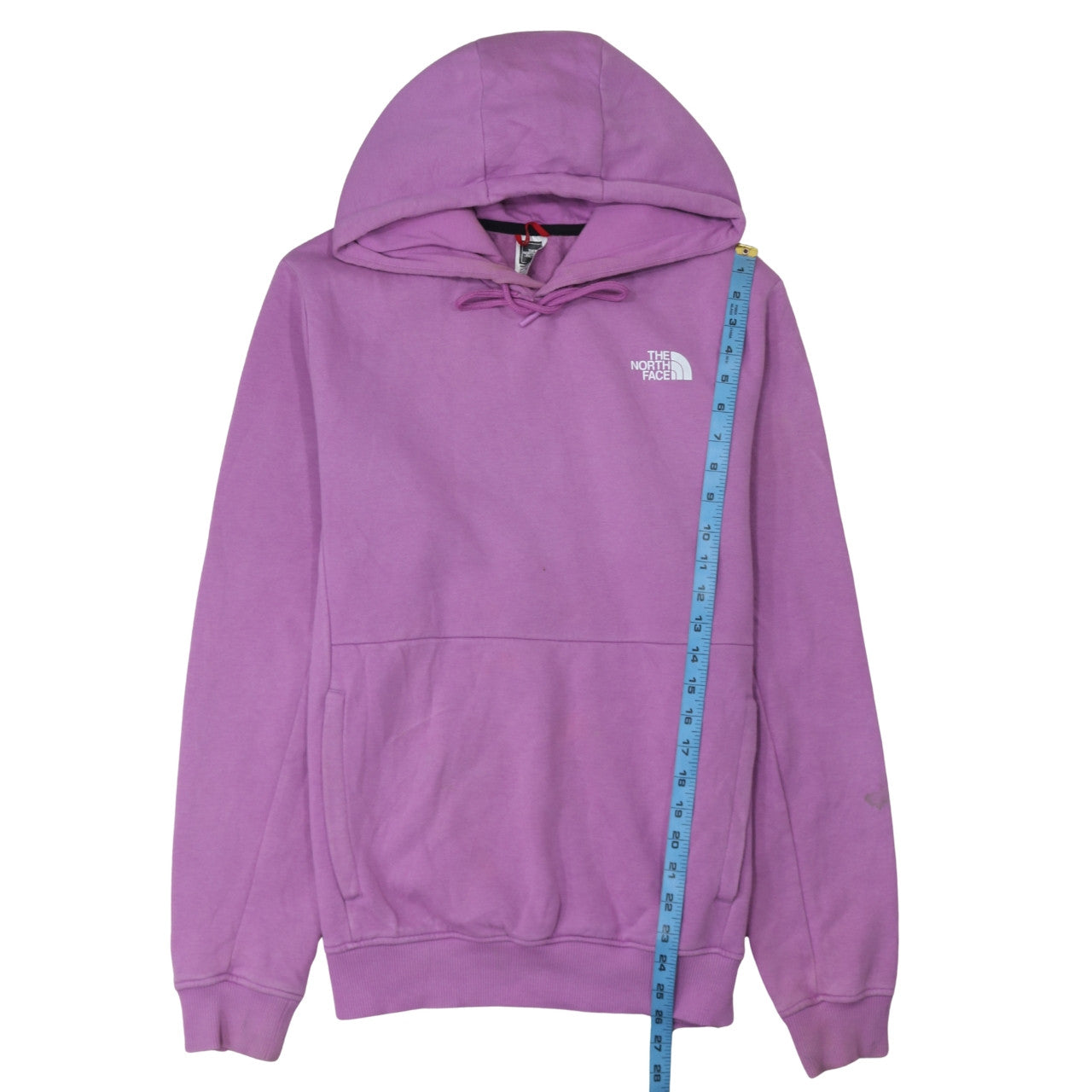 Mens UK Size M The North Face Purple Pullover Hoodie