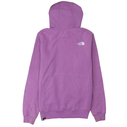 Mens UK Size M The North Face Purple Pullover Hoodie