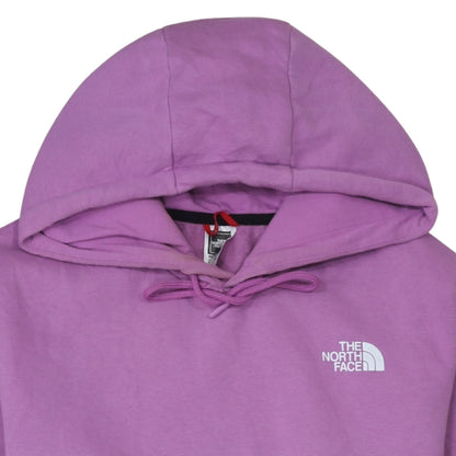 Mens UK Size M The North Face Purple Pullover Hoodie
