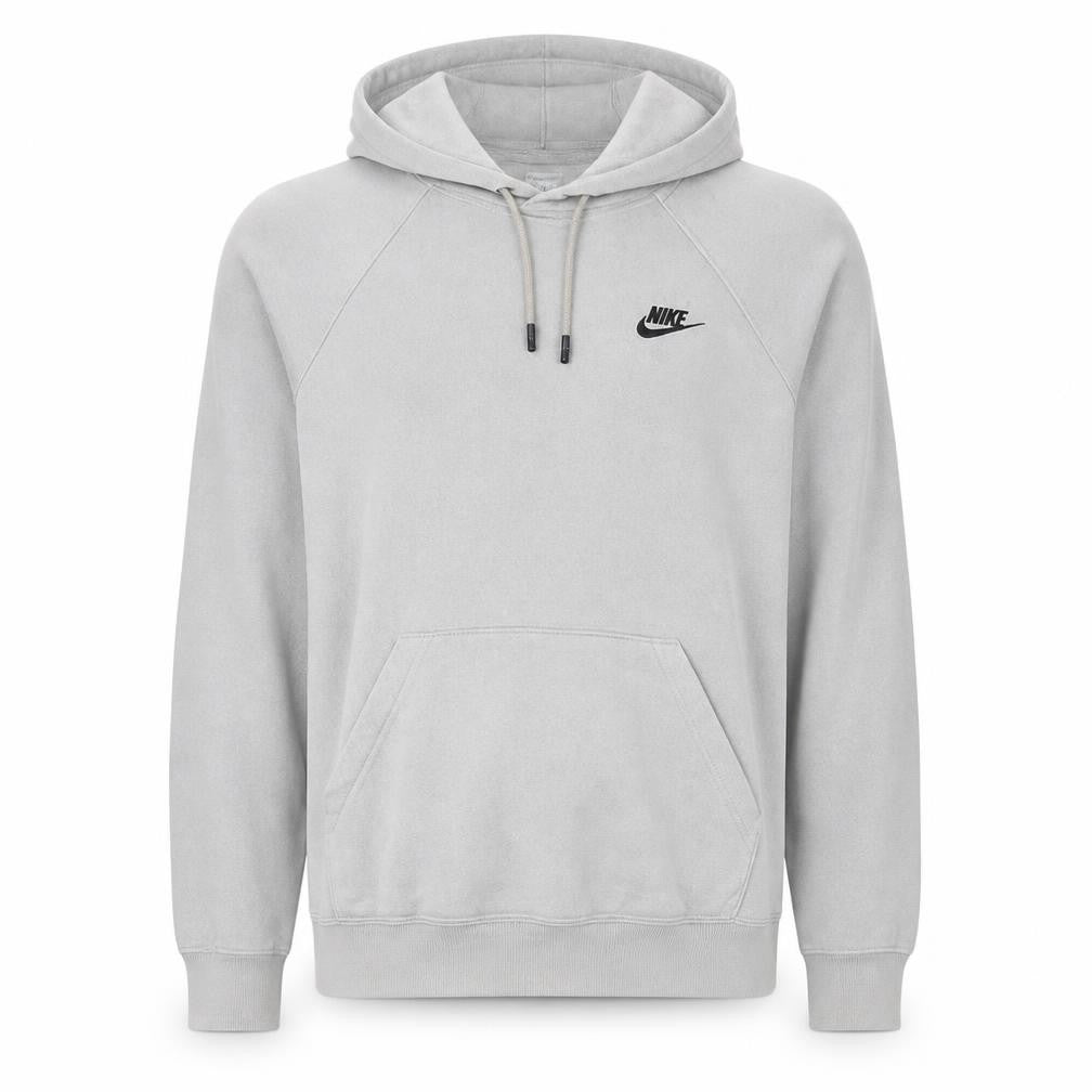 Mens UK Size M Nike Grey Pullover Hoodie