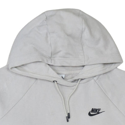 Mens UK Size M Nike Grey Pullover Hoodie