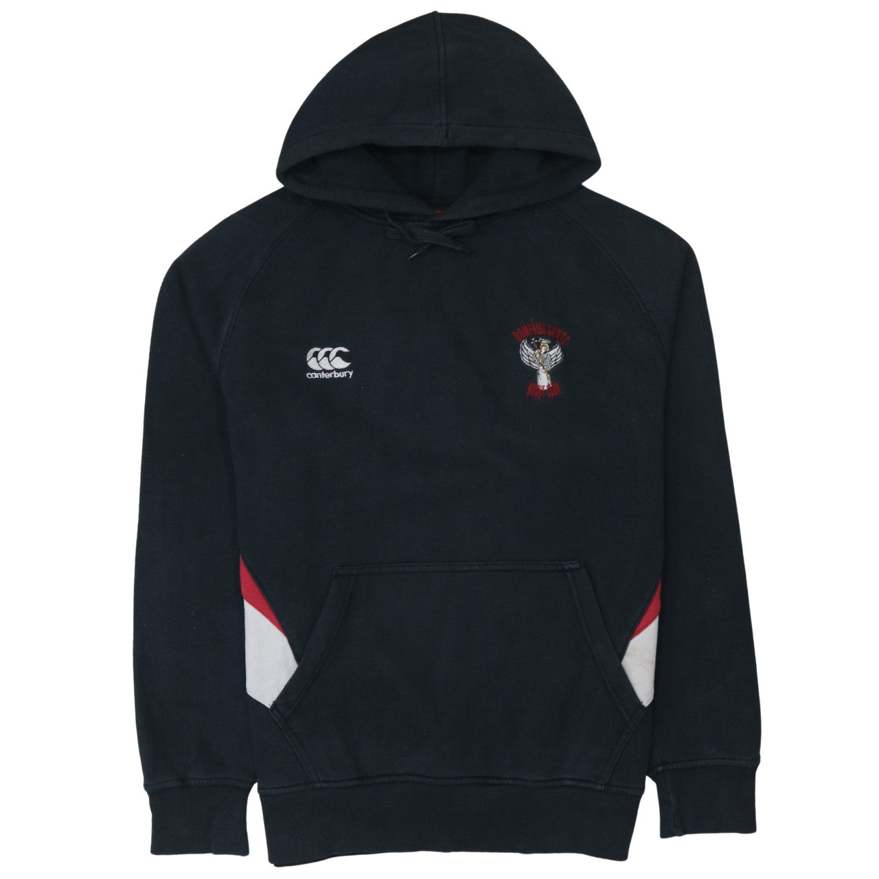 Mens UK Size L Canterbury Black Pullover Hoodie