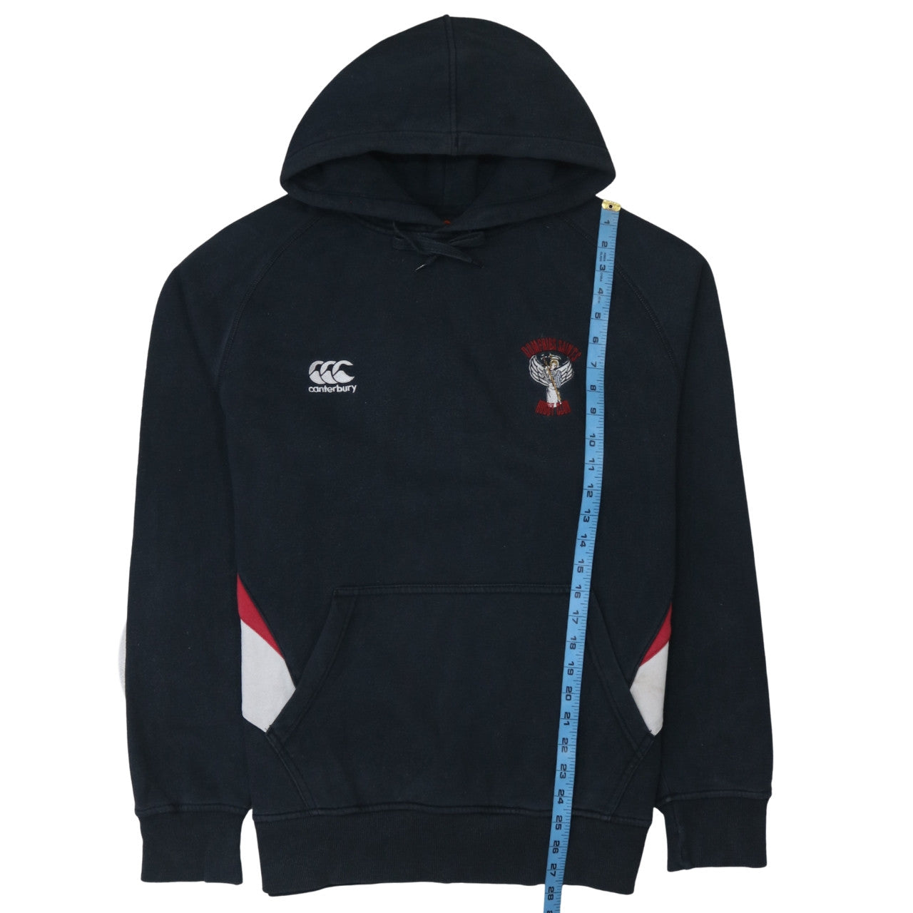 Mens UK Size L Canterbury Black Pullover Hoodie