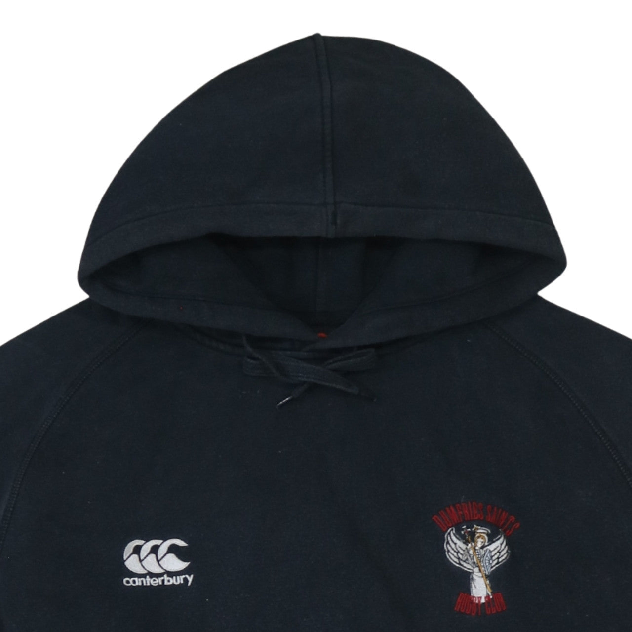 Mens UK Size L Canterbury Black Pullover Hoodie
