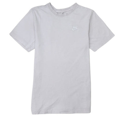 Nike Men's Grey Regular Fit Cotton Crew Neck T-Shirt Size M