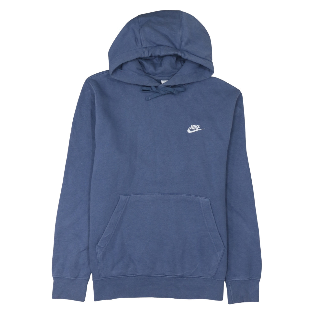 Mens UK Size M Nike Blue Pullover Hoodie