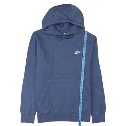 Mens UK Size M Nike Blue Pullover Hoodie