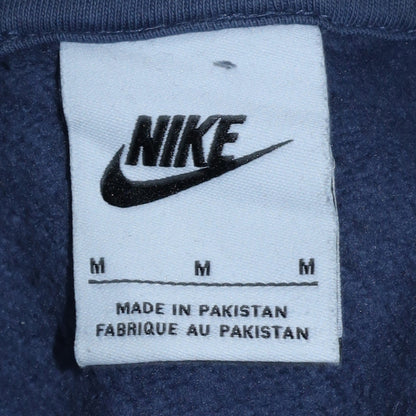 Mens UK Size M Nike Blue Pullover Hoodie
