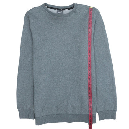 Mens UK Size S Puma Grey Pullover Sweatshirt