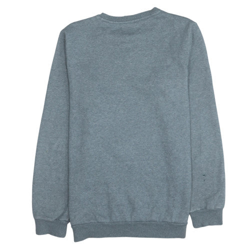 Mens UK Size S Puma Grey Pullover Sweatshirt