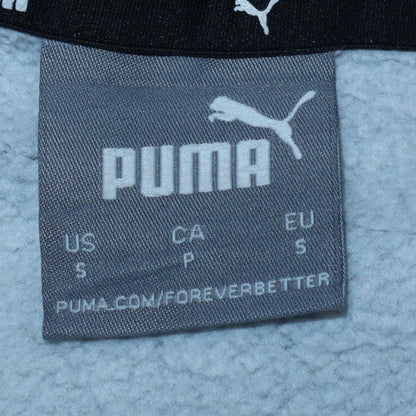 Mens UK Size S Puma Grey Pullover Sweatshirt