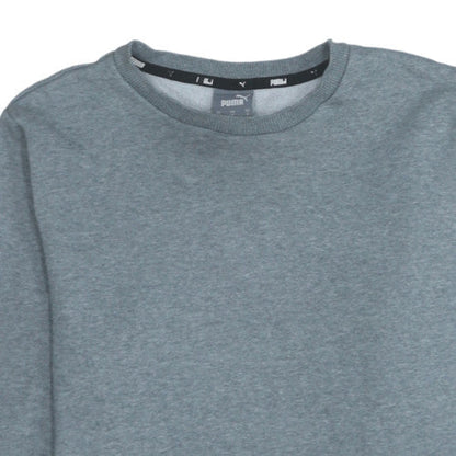 Mens UK Size S Puma Grey Pullover Sweatshirt
