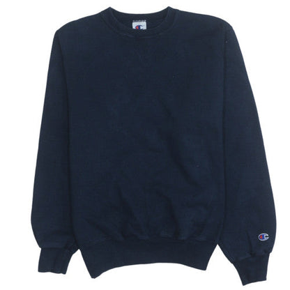 Mens UK Size M Champion Blue Pullover Sweatshirt