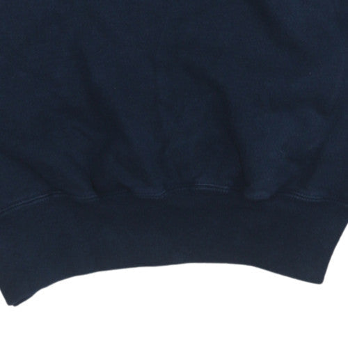 Mens UK Size M Champion Blue Pullover Sweatshirt