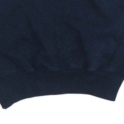 Mens UK Size M Champion Blue Pullover Sweatshirt