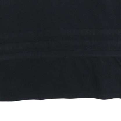 Adidas Men's Black Long Sleeve V-Neck Sports T-Shirt M