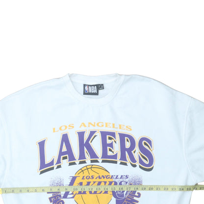 Womens UK Size M NBA White Pullover Sweatshirt