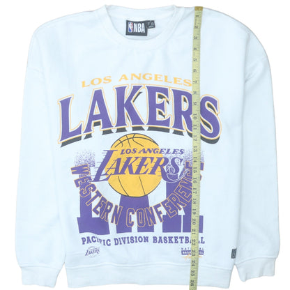Womens UK Size M NBA White Pullover Sweatshirt