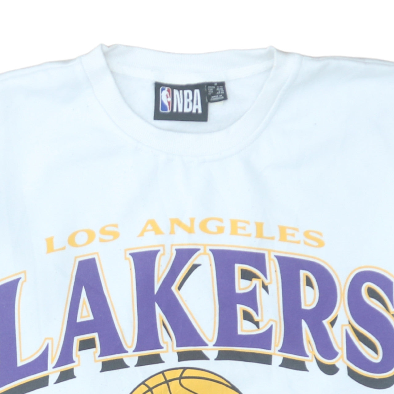 Womens UK Size M NBA White Pullover Sweatshirt