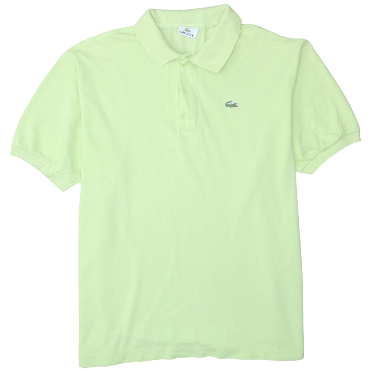 Lacoste Men's Light Green Classic Cotton Short Sleeve Polo Shirt Size 2XL