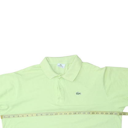 Lacoste Men's Light Green Classic Cotton Short Sleeve Polo Shirt Size 2XL
