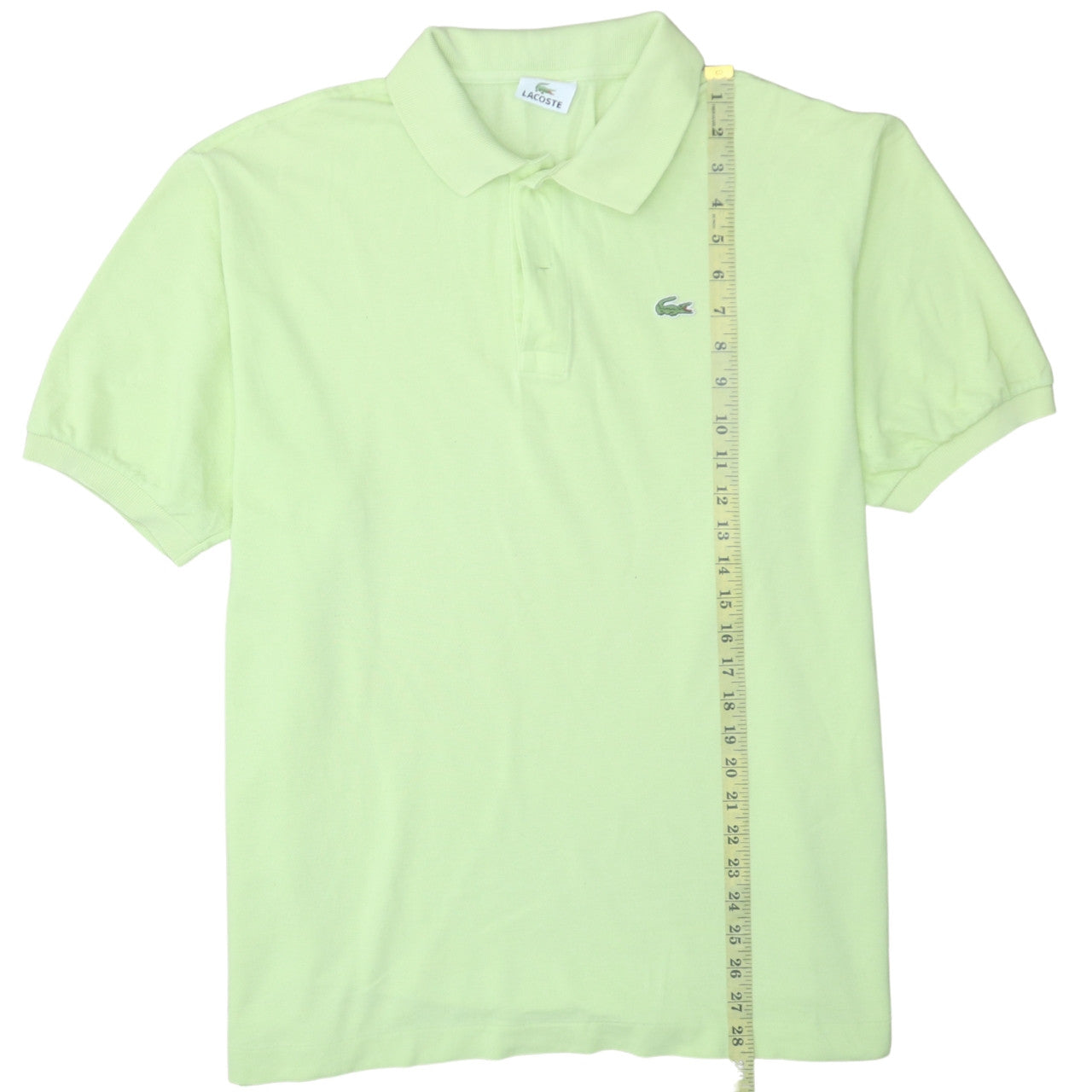 Lacoste Men's Light Green Classic Cotton Short Sleeve Polo Shirt Size 2XL