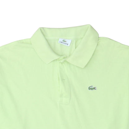 Lacoste Men's Light Green Classic Cotton Short Sleeve Polo Shirt Size 2XL