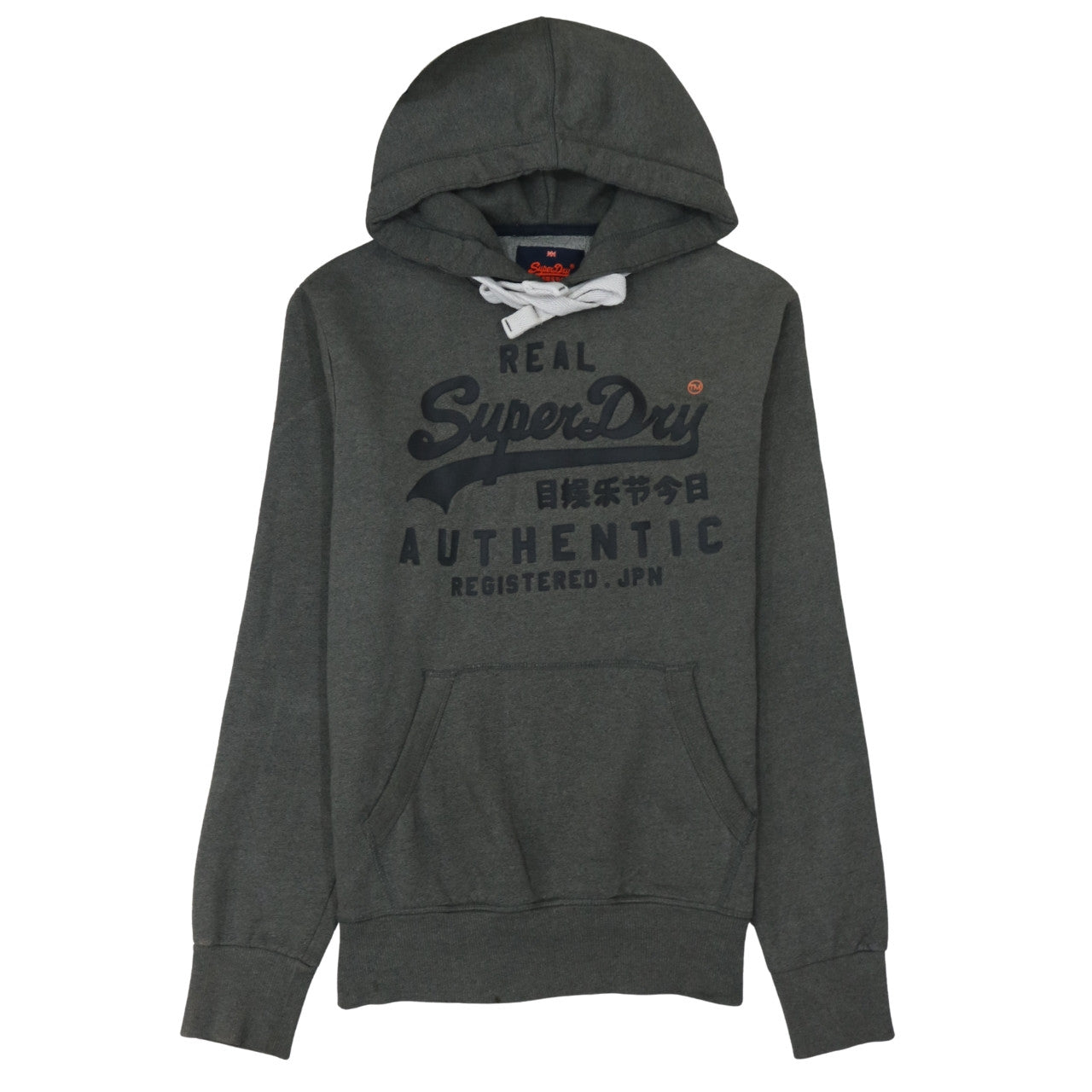 Mens UK Size S Superdry Grey Pullover Hoodie