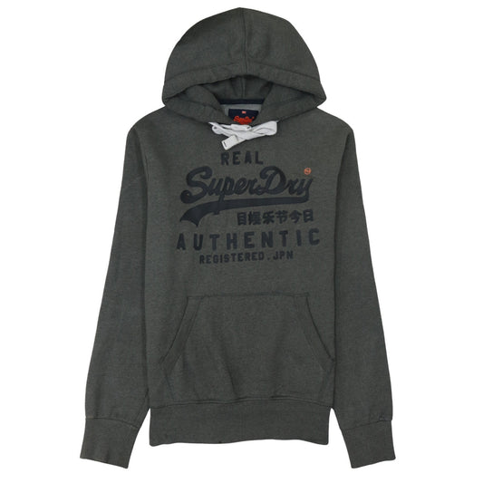 Mens UK Size S Superdry Grey Pullover Hoodie
