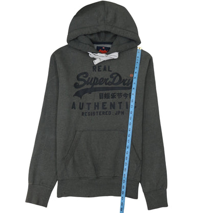 Mens UK Size S Superdry Grey Pullover Hoodie