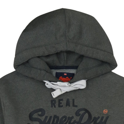 Mens UK Size S Superdry Grey Pullover Hoodie