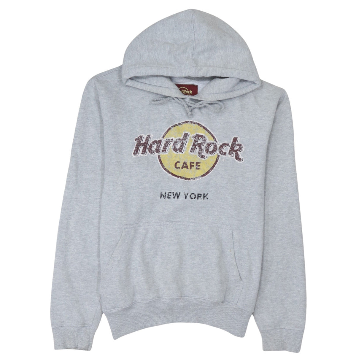 Womens UK Size M Hard Rock Cafe Grey Pullover Hoodie
