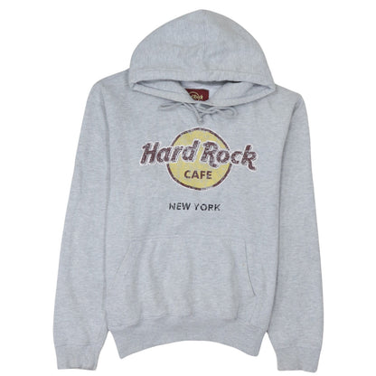 Womens UK Size M Hard Rock Cafe Grey Pullover Hoodie