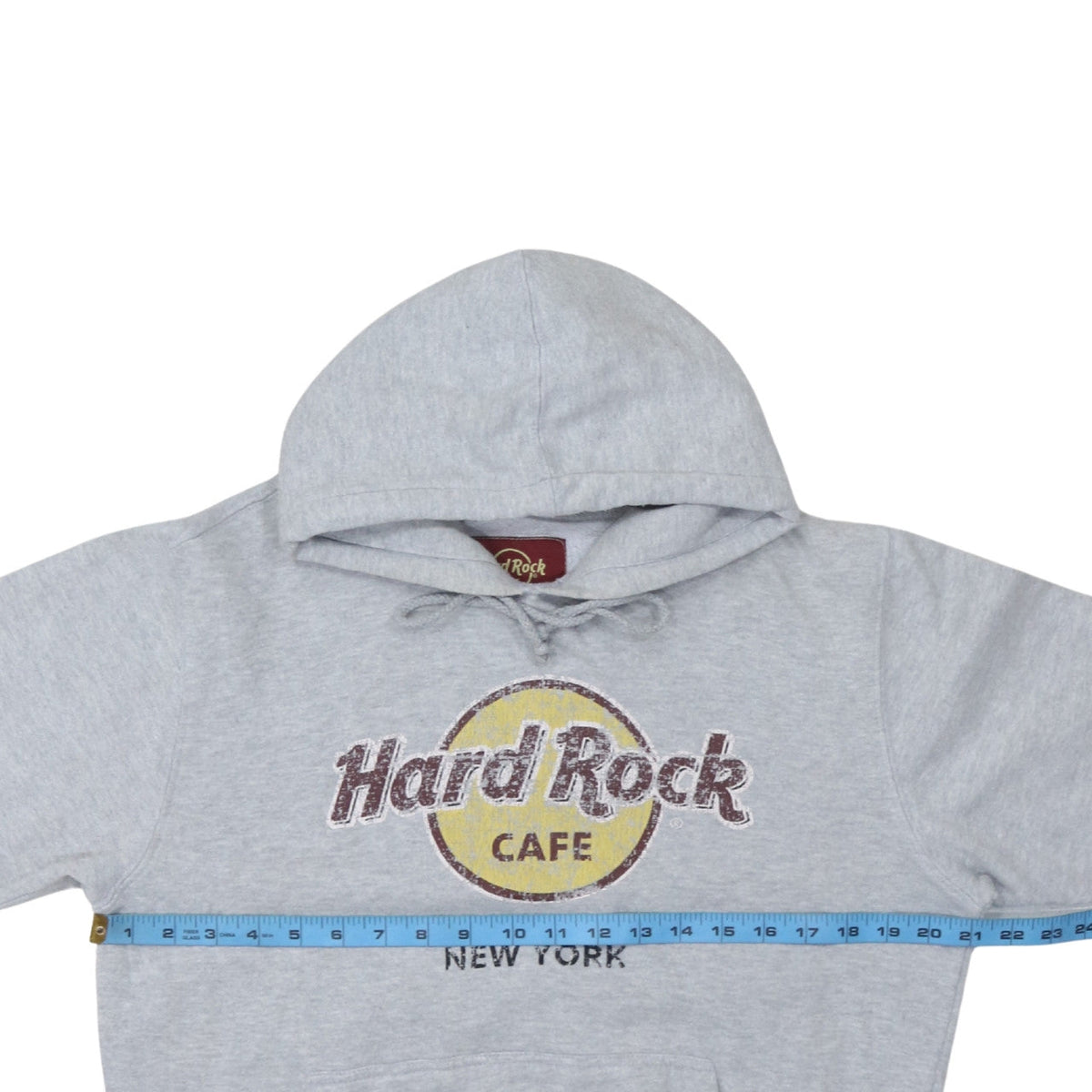 Womens UK Size M Hard Rock Cafe Grey Pullover Hoodie