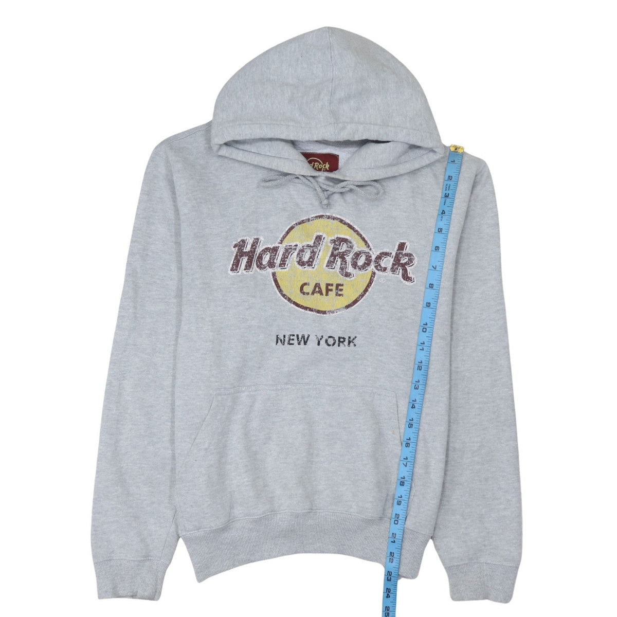 Womens UK Size M Hard Rock Cafe Grey Pullover Hoodie