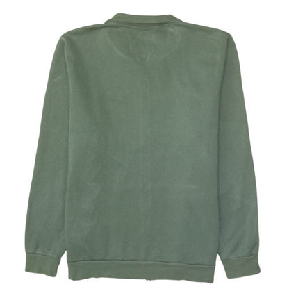 Under Armour Men's Green Large Full Zip Track Jacket Fleece Lined