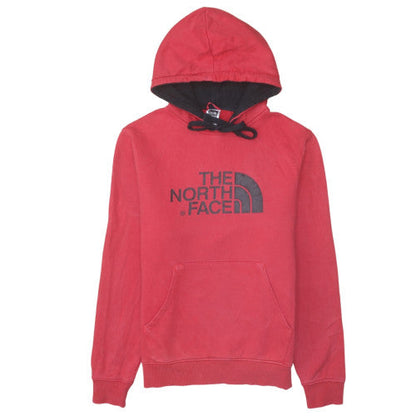 Mens UK Size S The North Face Red Pullover Hoodie