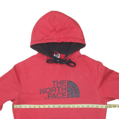 Mens UK Size S The North Face Red Pullover Hoodie