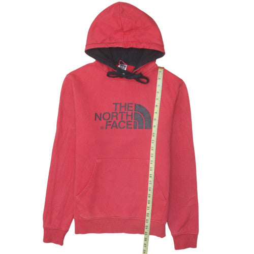 Mens UK Size S The North Face Red Pullover Hoodie