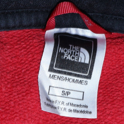 Mens UK Size S The North Face Red Pullover Hoodie